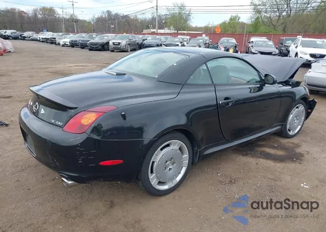 2002 Lexus Sc 430 из США, поврежденный, VIN JTHFN48Y920032217